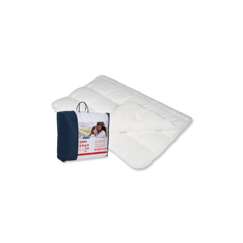 Couette MOSHY ISABA 500gr - 240x220 (140/160x190) anti-acariens