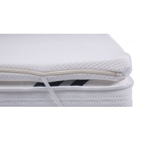 surmatelas 160x190 memory plate bande 5 cm