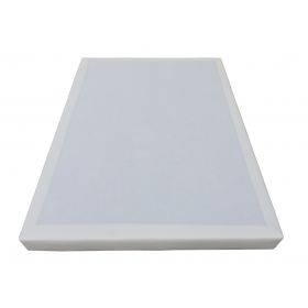 sommier 160x200 solux blanc