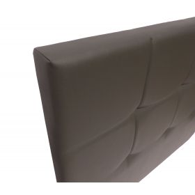 Tête de lit 120 cm couleur taupe moderne