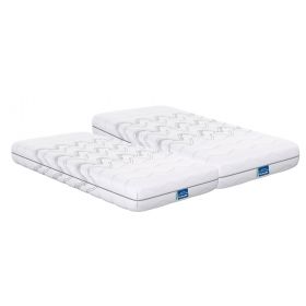 Matelas 2x90X200 dunlopillo 100% latex literie de luxe