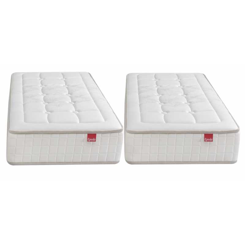 matelas 2x90x200 epeda enveloppant fabriqué en france