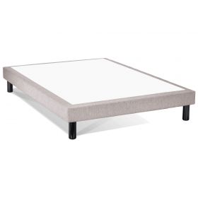 Sommier D.M. LB15 Tapissier Lattes Déco Tissé Naturel - 140x190