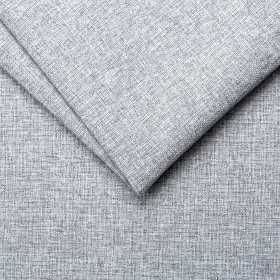 canapé d'angle convertible 120x190 mojito gris clair bois raffiné