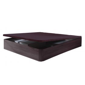 Sommier Coffre D-M ASTRO - 120x190 WENGUE literie de luxe