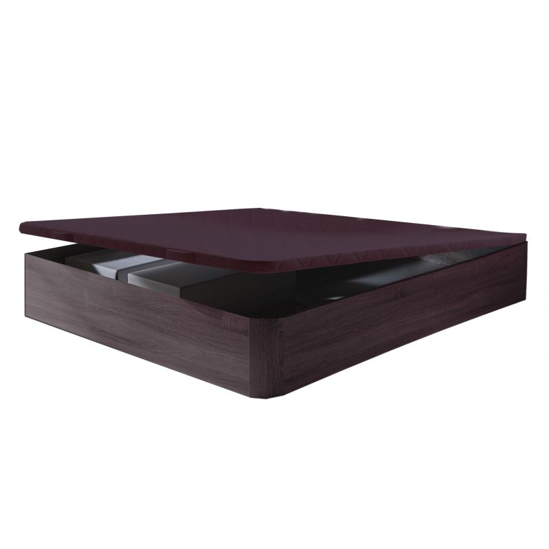 Sommier Coffre D-M ASTRO - 120x190 WENGUE literie de luxe