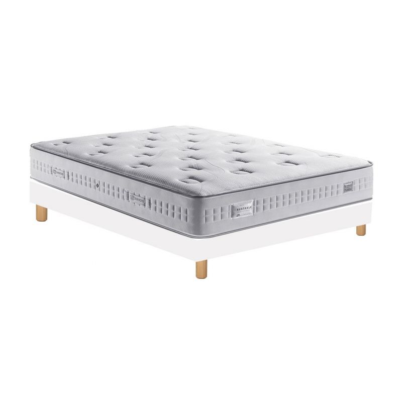 Pack 120x190 : Matelas SIMMONS SENSOFT DOS SENSIBLE + Sommier D.M.