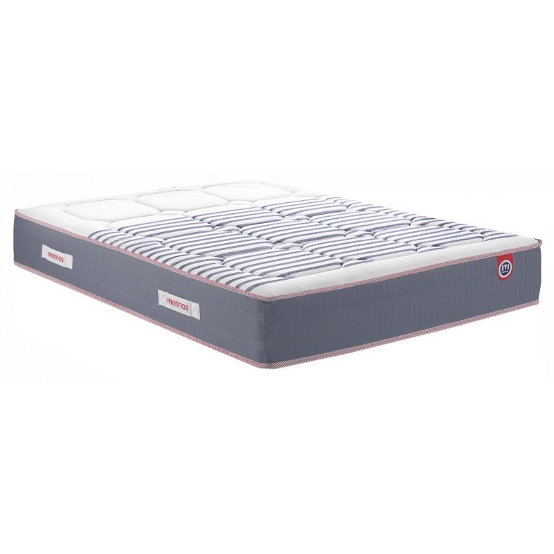 Matelas 160x200 MERINOS MARINIERE fabriqué en France