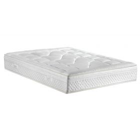 Matelas 180x200 cm goldvisco, mémoire de forme, 10 zones de confort,  indépendance du couchage, réversible, orthopédique, 26 cm