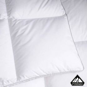 COUETTE PYRENEX TORONTO - 220x240 100% satin de coton blanc