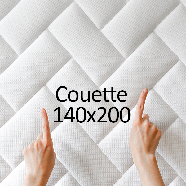 Couette 140x200 (1 personne, 90x190)